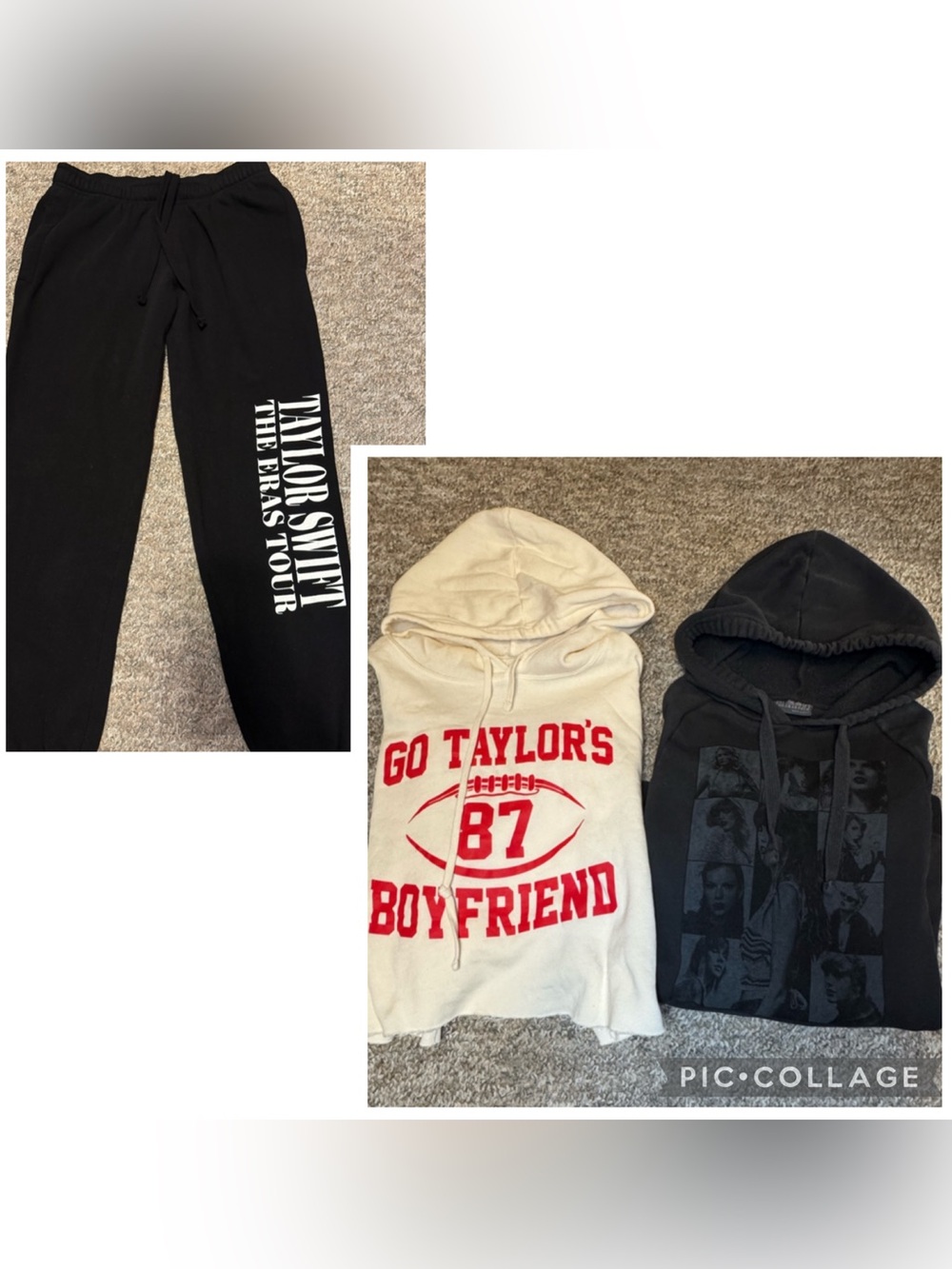 Taylor Swift The Eras Tour bundle - hoodie + joggers size small